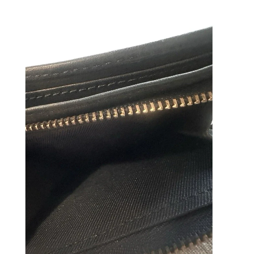 Marie Claire Homme Black Leather Bifold Wallet – Very Good Condition